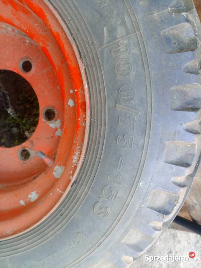 Koła do przyczepy rozrzutnika cyklopa kombajnu Kowal
