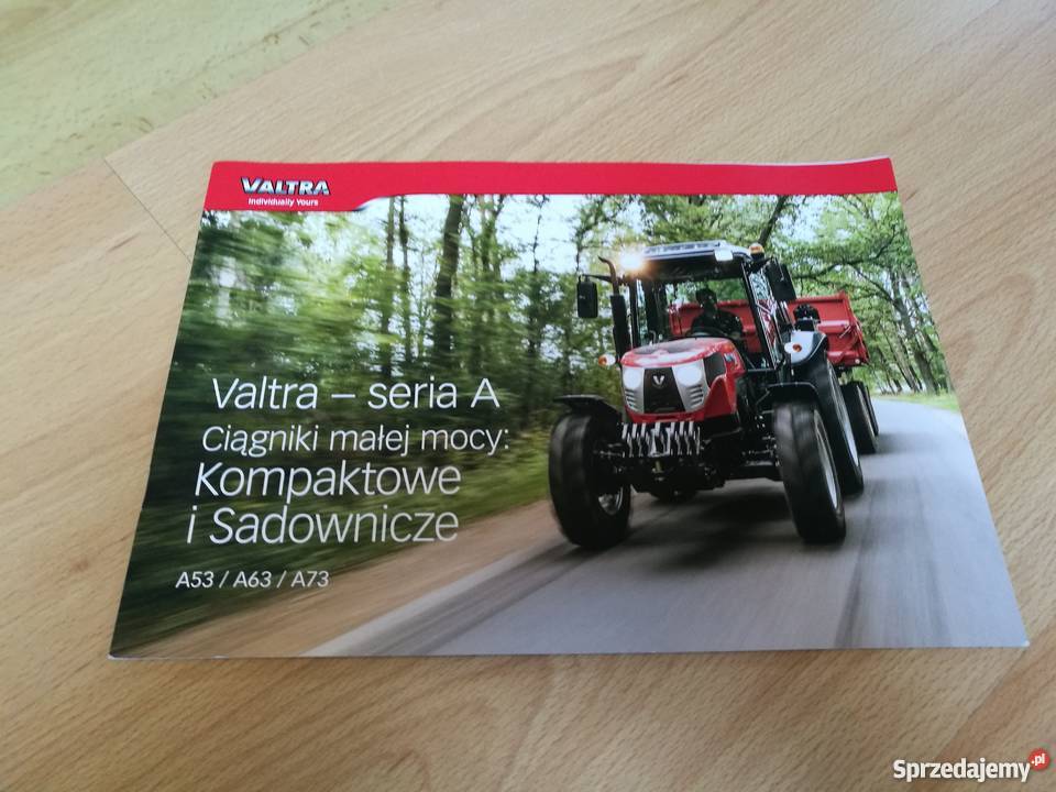 Katalogi Valtra seria N seria A wielkopolskie Szamotuły
