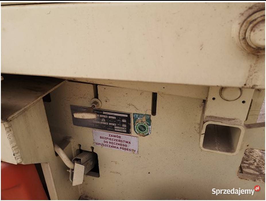 Podest ruchomy samojezdny nożycowy Wieluń