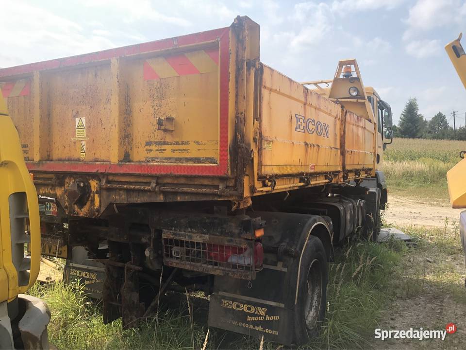 MAN TGM 18290 Wywrotka 4x4 2011r żółty Ropczyce
