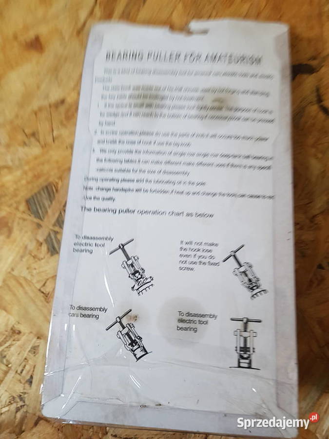 Ściągacz do łożysk dwuramienny 3 75mm skręcany Głogowa