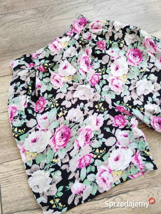 Spodenki w kwiaty Vintage 32 34