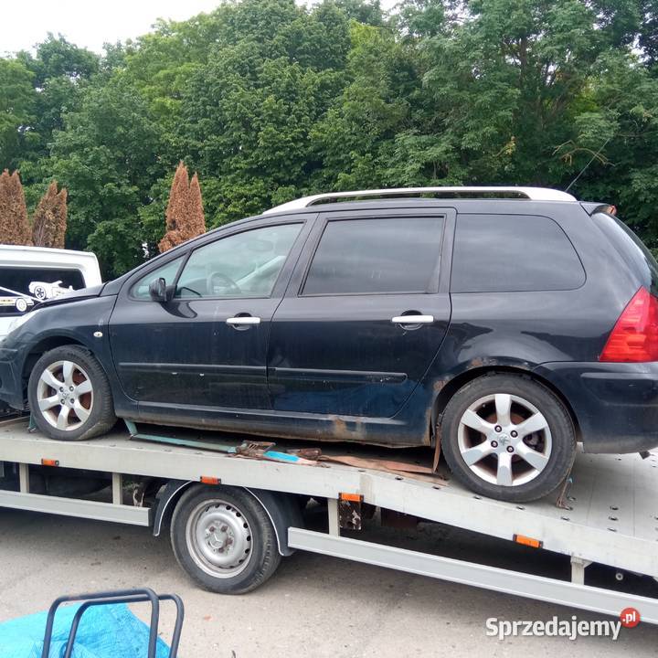 Peugeot 307 fotele skórzane podgrzewane 2007 Szczecin sprzedam