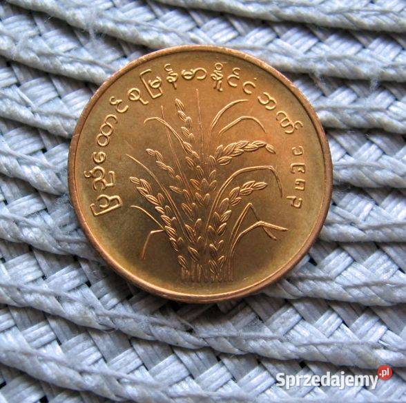 Njanma 10 Pia 1983r FAO Ryż Numizmatyka wielkopolskie sprzedam