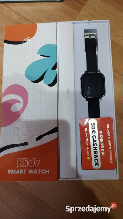 czarny smartwatch dzieci Książ Wielkopolski