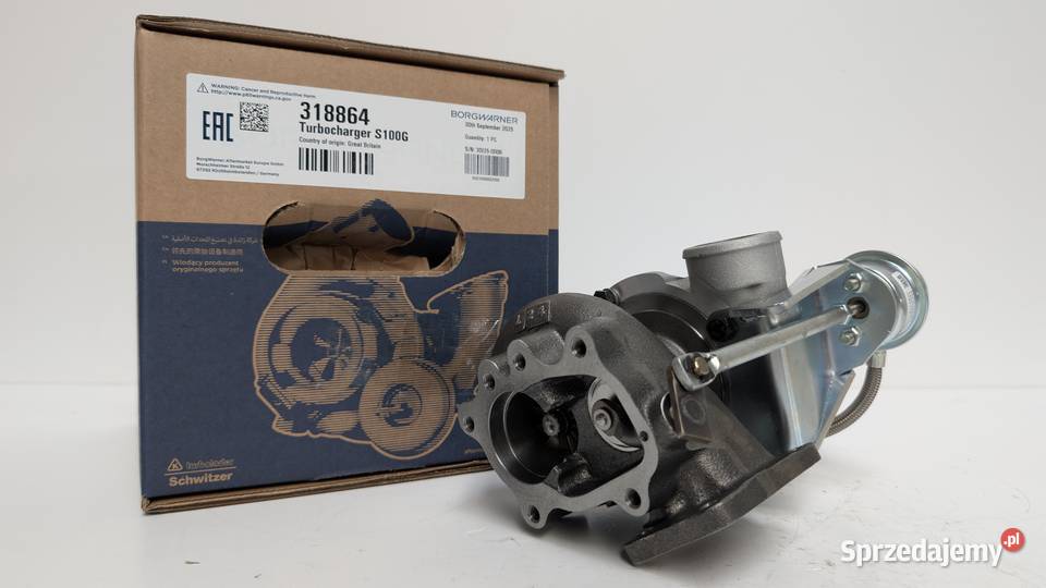 Turbosprężarka SCHWITZER 318864 318799