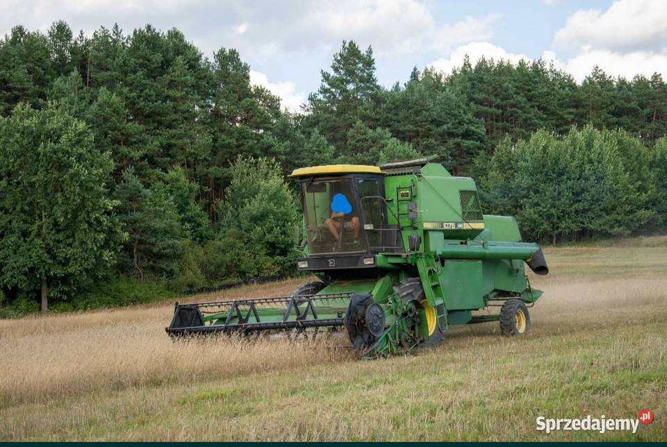 Kombajn John Deere 1075 Gotowy do żniw Heder Zbożowe Komórki