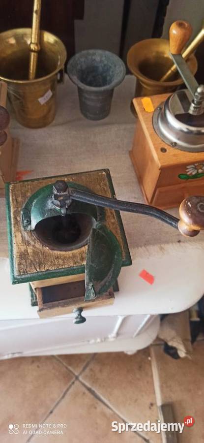 Młynek do mielenia kawy drewniany Pozostałe Gdańsk