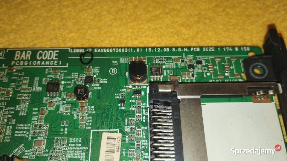 Płyta główna TV LG 49LH570H sprawna Części i akcesoria małopolskie Limanowa