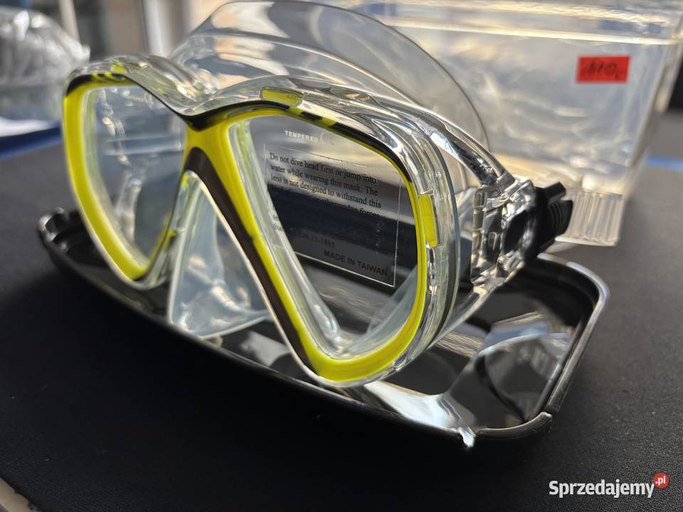 Maska Nurkowa Profesjonalna Vision bezb silikon Bytom