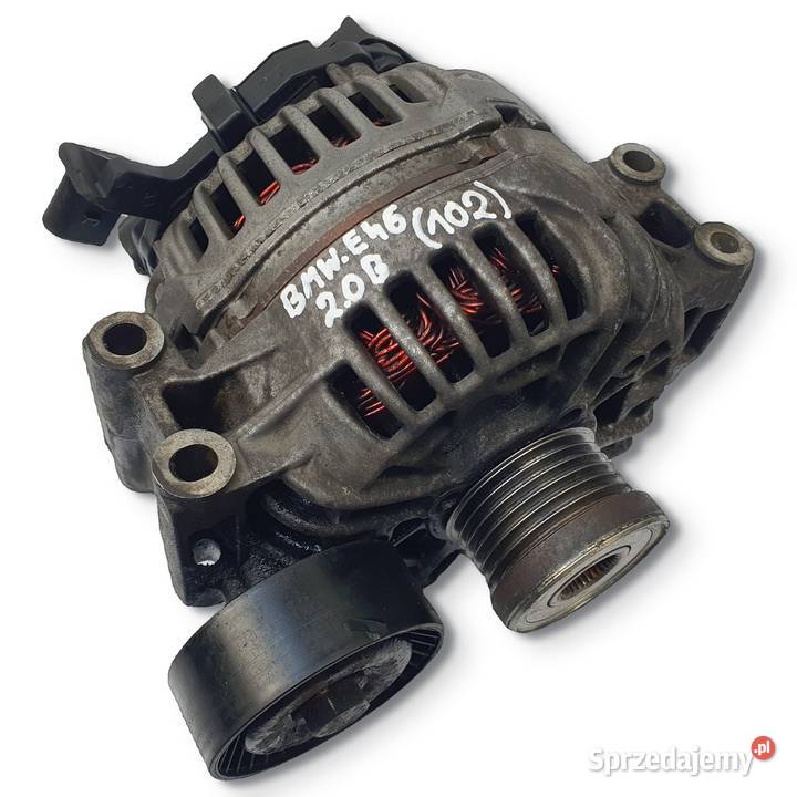 ALTERNATOR BMW E46 18 20 i bosch ORYGINAŁ Układ elektryczny silnika Chełm sprzedam