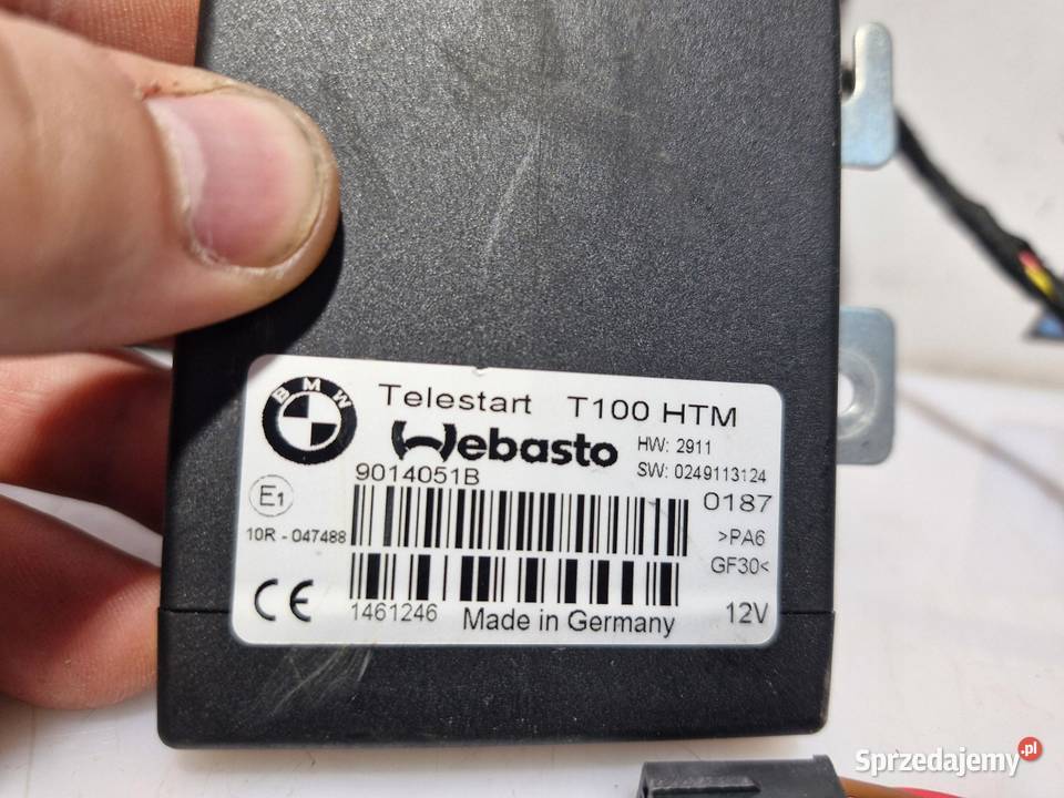 BMW F20 F30 F32 F34 MODUŁ STEROWNIK WEBASTO osobowe