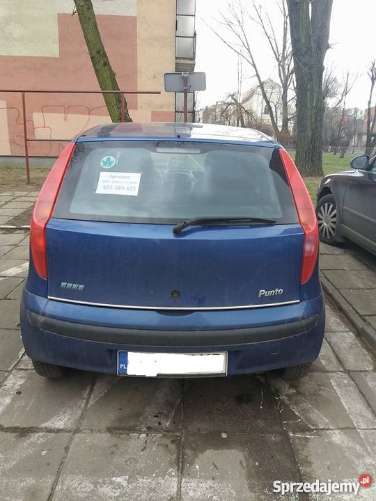 Fiat Punto 2 5000 benzyna łódzkie Łódź