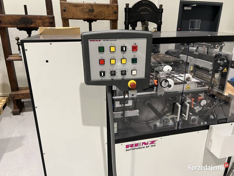 Automatyczny perforator Renz Autopunch AP 360 V4 Radom