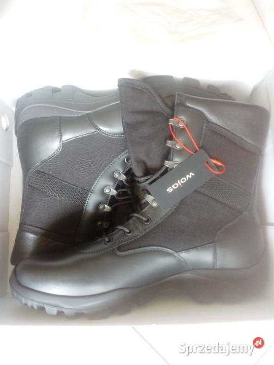 buty męskie skórzane wysokie czarne 46 firmy Sosnowiec