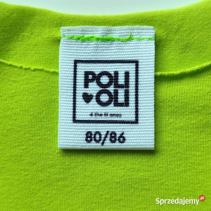 TShirt unisex Poli Oli Limonka 80104 Katowice