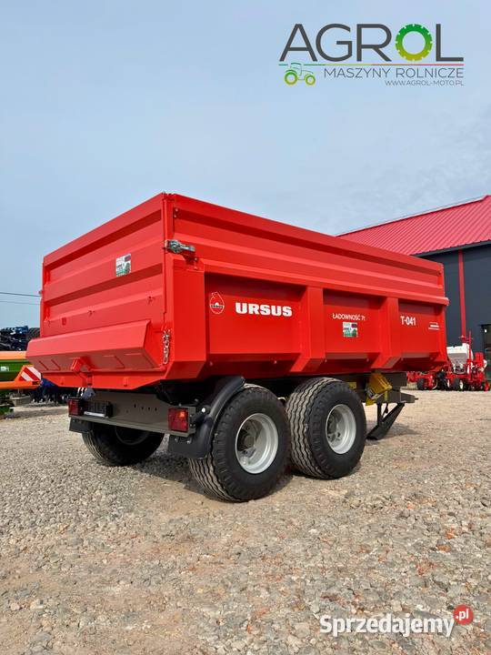 Przyczepa budowlana URSUS T 041 7t HARDOX mazowieckie