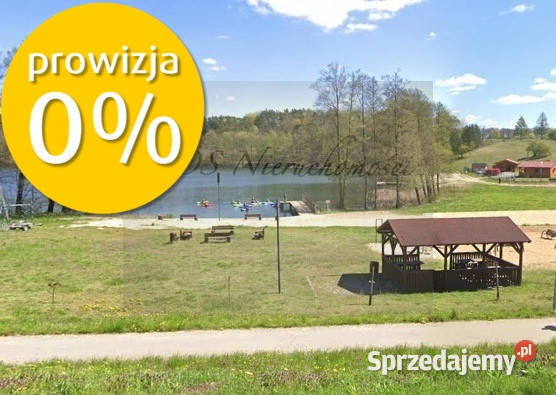 działka z widokiem na jezioro Trzebin