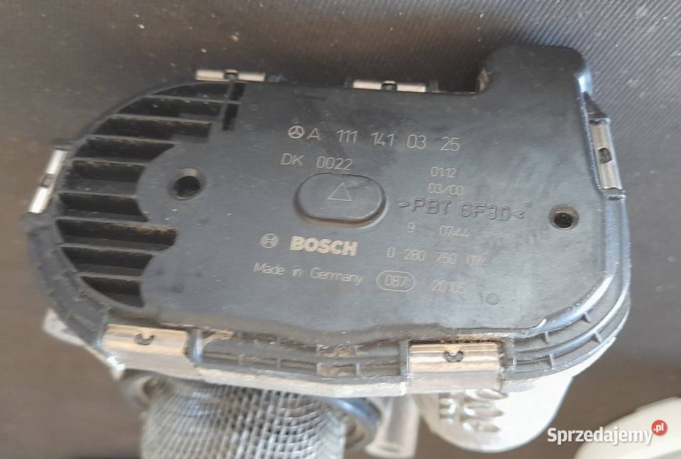 Przepustnica silnika i kompresora w203 20 osobowe Przepustnice Gostyń