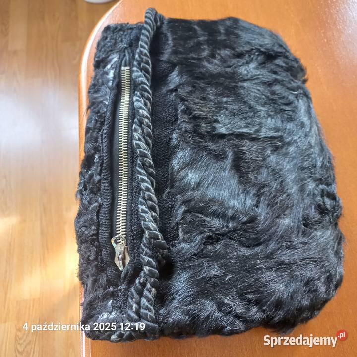 Mufka karakułowa oryginał antyk wielkopolskie Poznań sprzedam