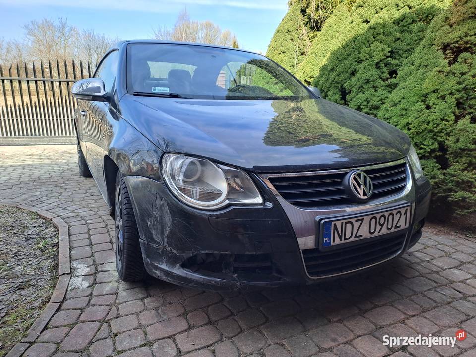 VW Eos 20 TDI uszkodzony Działdowo