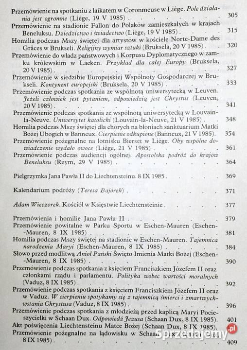 Jan Paweł II w krajach beneluksu i w lubelskie Chełm