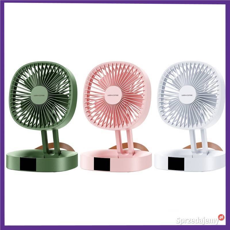 Wentylator biurkowy bezprzewodowy WEKOME WTF23