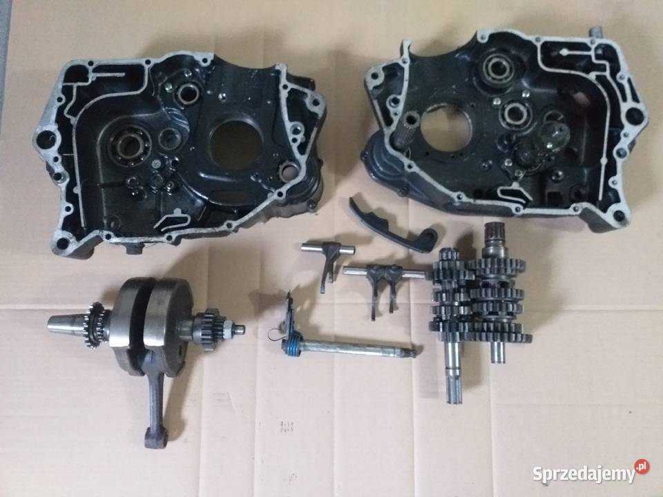 Kawasaki klr 250 silnik wał skrzynia kartery