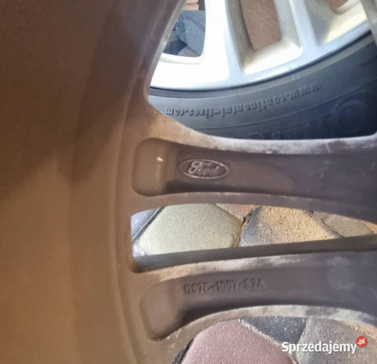 Oryginalne alufelgi Ford 17 cal z oponam Trzebiatów