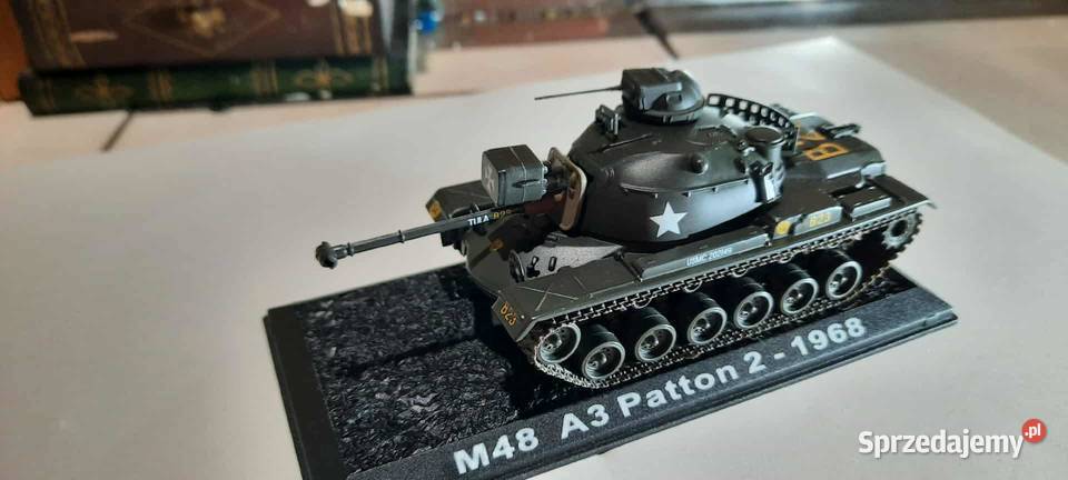 model M48 A3 PATTON 2 1968 K13 17 Modelarstwo mazowieckie Warszawa sprzedam