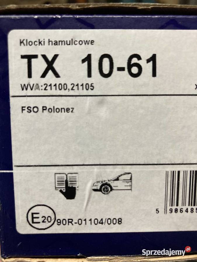 Klocki hamulcowe Polonez Caro Nowy Sącz