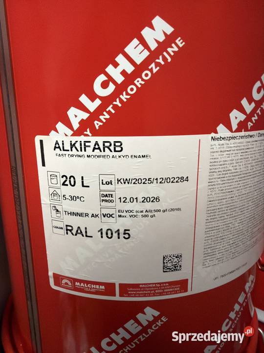 Farba antykorozyjna 20l