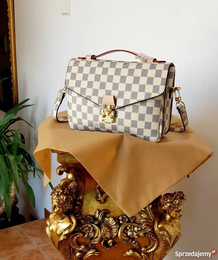 SKÓRA NAT NR SERII LOUIS VUITTON POCHETTE METIS TOREBKA LV Bydgoszcz 