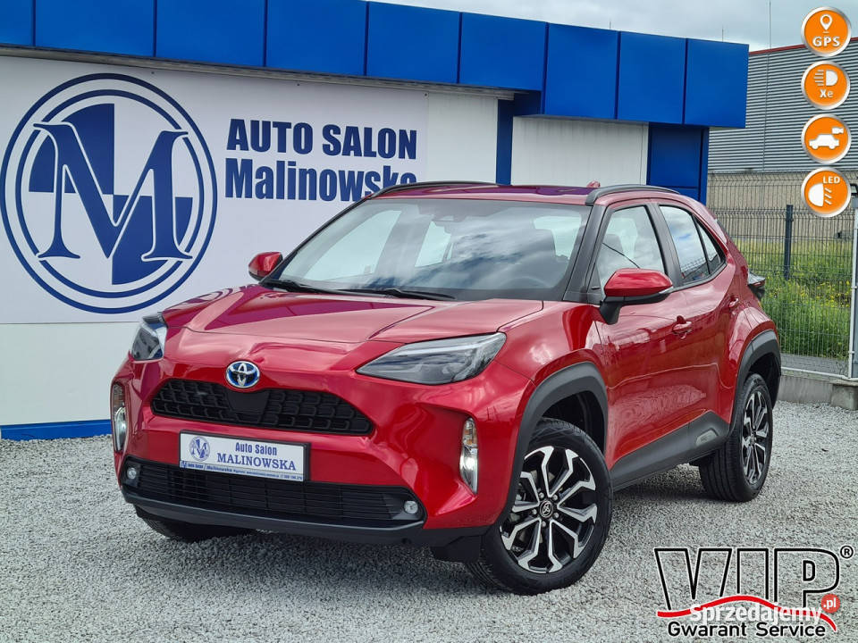 Toyota Yaris Cross Salon 22 Kamera Klimatronik asystent pasa ruchu Yaris Cross wielkopolskie Wągrowiec