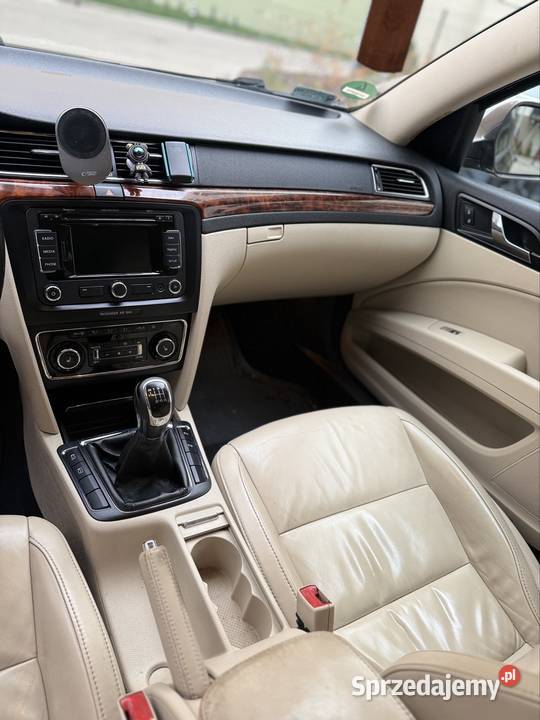 koda Superb 20 TDI 170 Manual Skóra Navi 4/5 Łódź