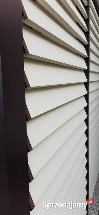 Profile aluminiowe na żaluzje tarasowe PRODUCENT