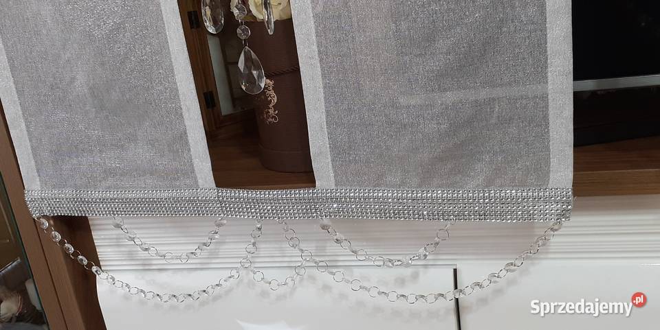 Firany panele z koralami