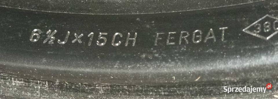 Felga stalowa 15 ORYGINAŁ Renault 8200261947