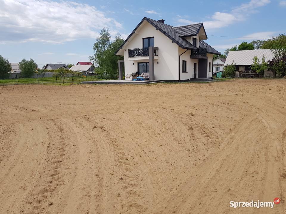 PLANER Wyrównanie działki Dębica niwelacja