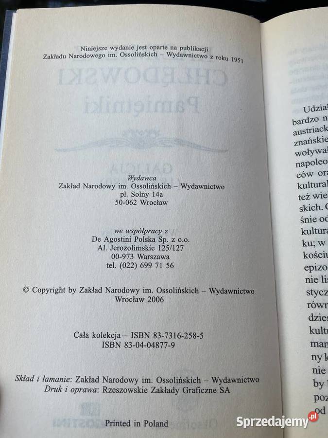 Kazimierz Chłędowski Pamiętniki Galicja 18431880 łódzkie Łódź sprzedam