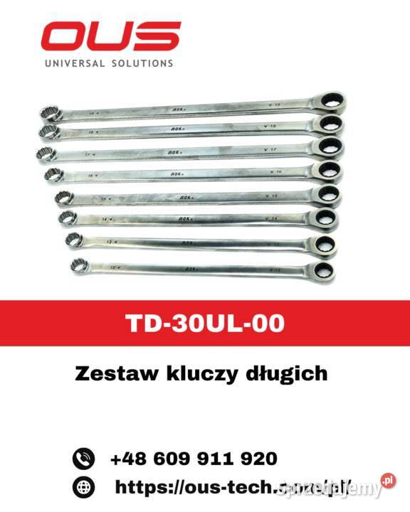 TD3000 Zestaw kluczy długich Warszawa sprzedam
