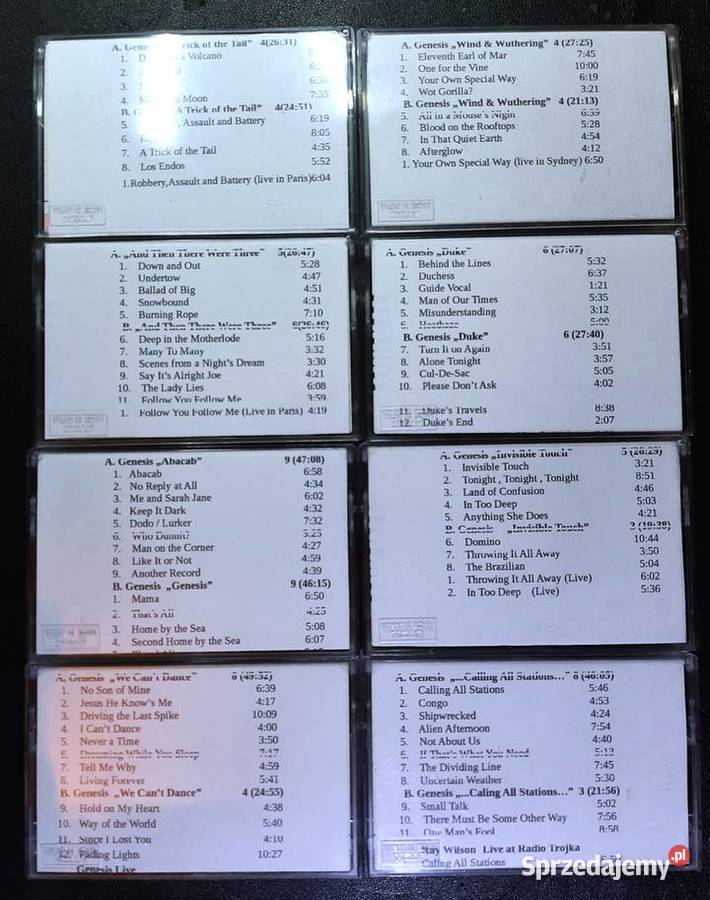 Kolekcjonerskie kasety TDK z Genesis Gdynia