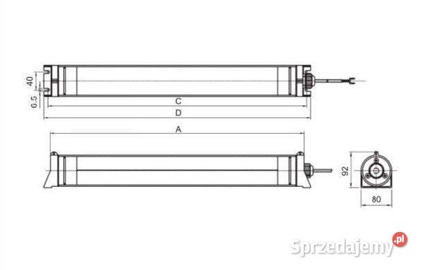 Lampa maszynowa rurowa LED do tokarki Kępno sprzedam
