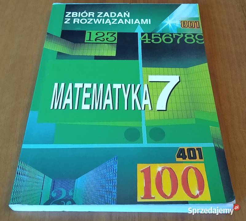 Matematyka 7 zbiór zadań z rozwiązaniami klasy Rok wydania 1997 Podręczniki Gdańsk