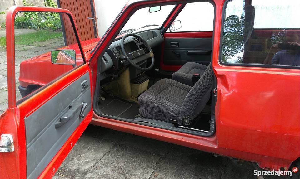 Renault R5 Żółte tablice małopolskie