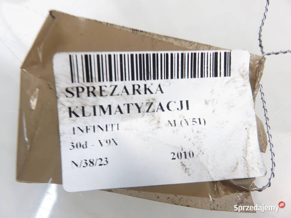KOMPRESOR KLIMATYZACJI INFINITI q70 M Y51 30d