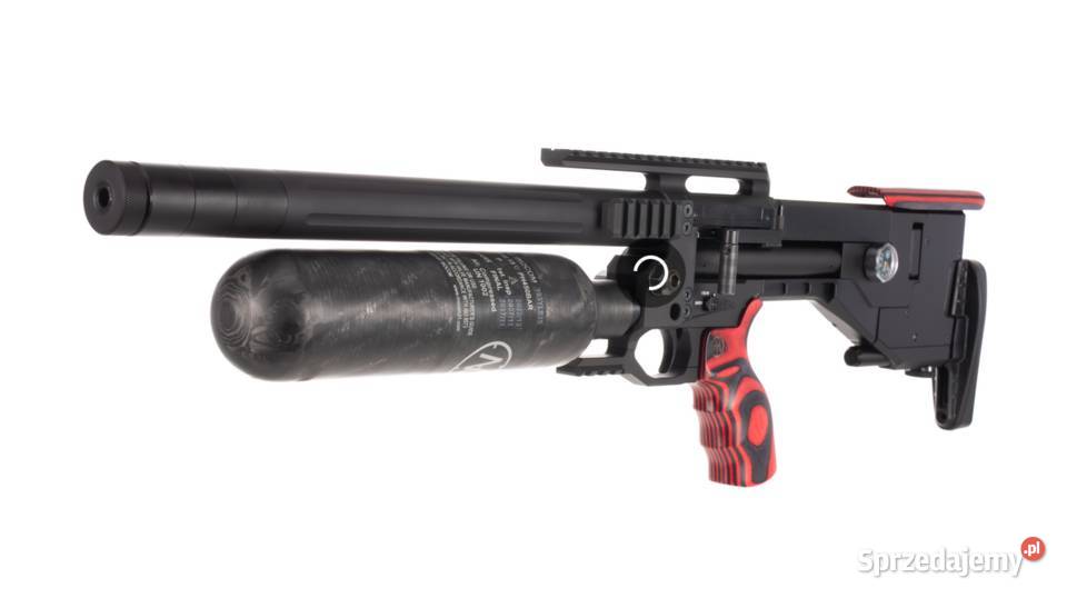 031 Wiatrówka AirMaks Krait L 55mm Red Lamino Sport i Wypoczynek wielkopolskie Trzcianka sprzedam