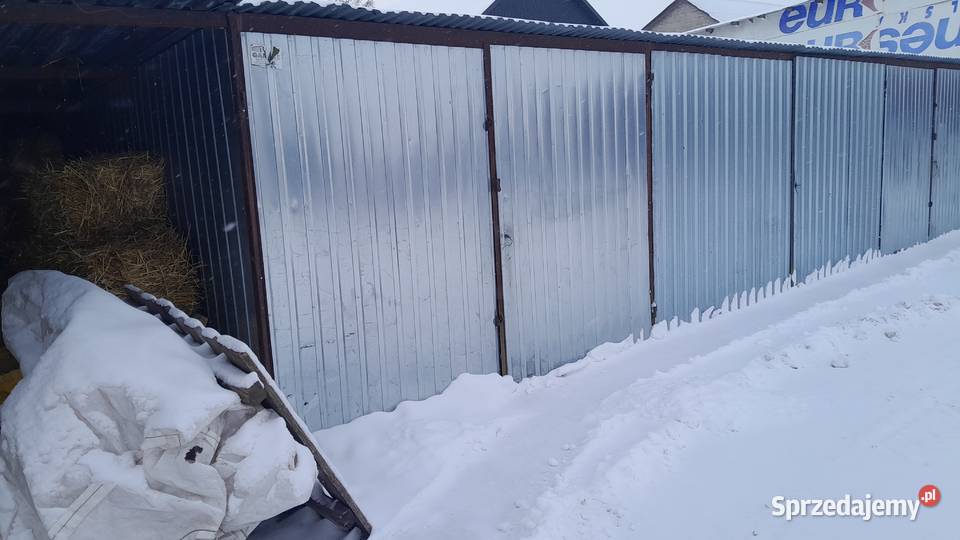 Garaże blaszane 343 Skaryszew sprzedam