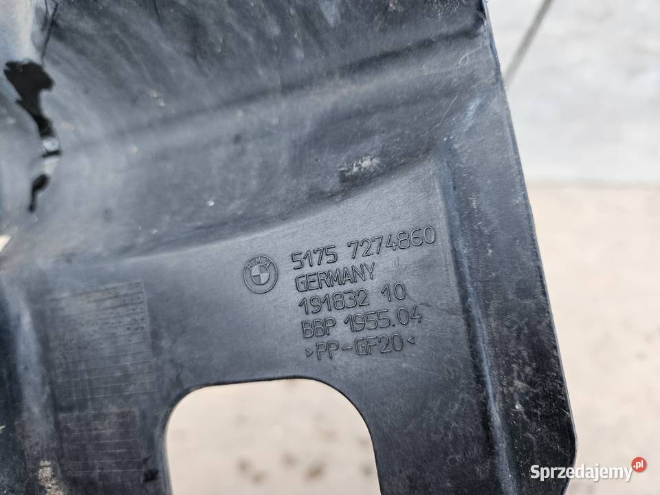 BMW F20 F30 OSŁONA MAGLOWNICY PRAWA 7274860 Międzychód