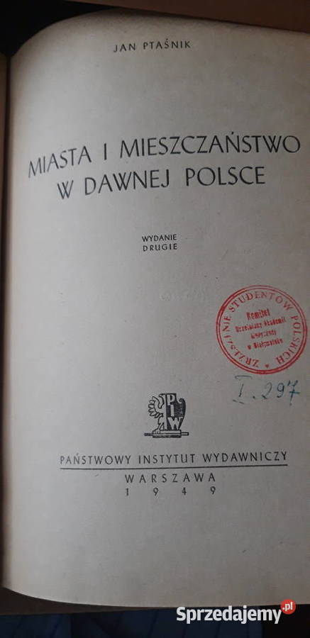 MIASTA I MIESZCZAŃSTWO W DAWNEJ POLSCE J wielkopolskie Iwno